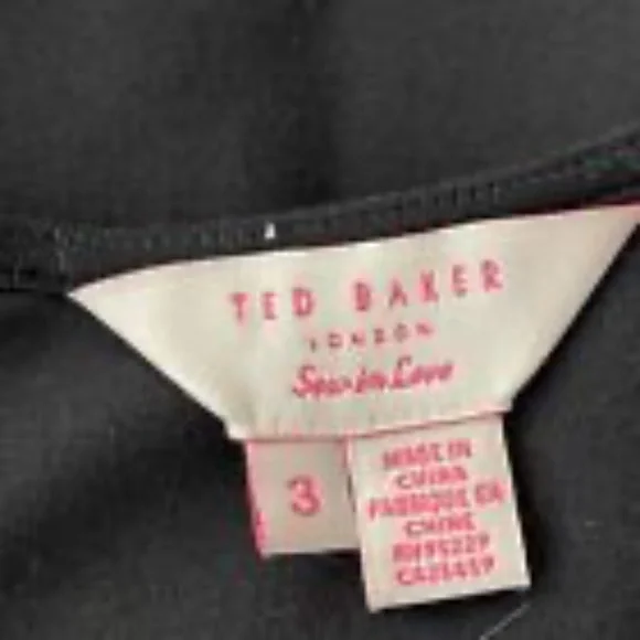 Ted Baker Women's Orange BARBEE Toucan Tropical Floral Shift Dress Size 3 US M - Picture 8 of 9